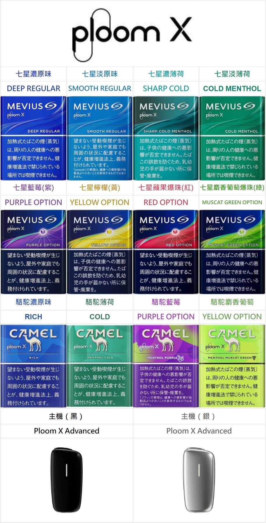 日本七星加熱煙 駱駝加熱菸 EVO煙彈 Ploom Aura加熱煙主機專用 711到付 產品圖片 1 日本七星加熱煙 駱駝加熱菸 EVO煙彈 Ploom Aura加熱煙主機專用 711到付 產品圖片 1