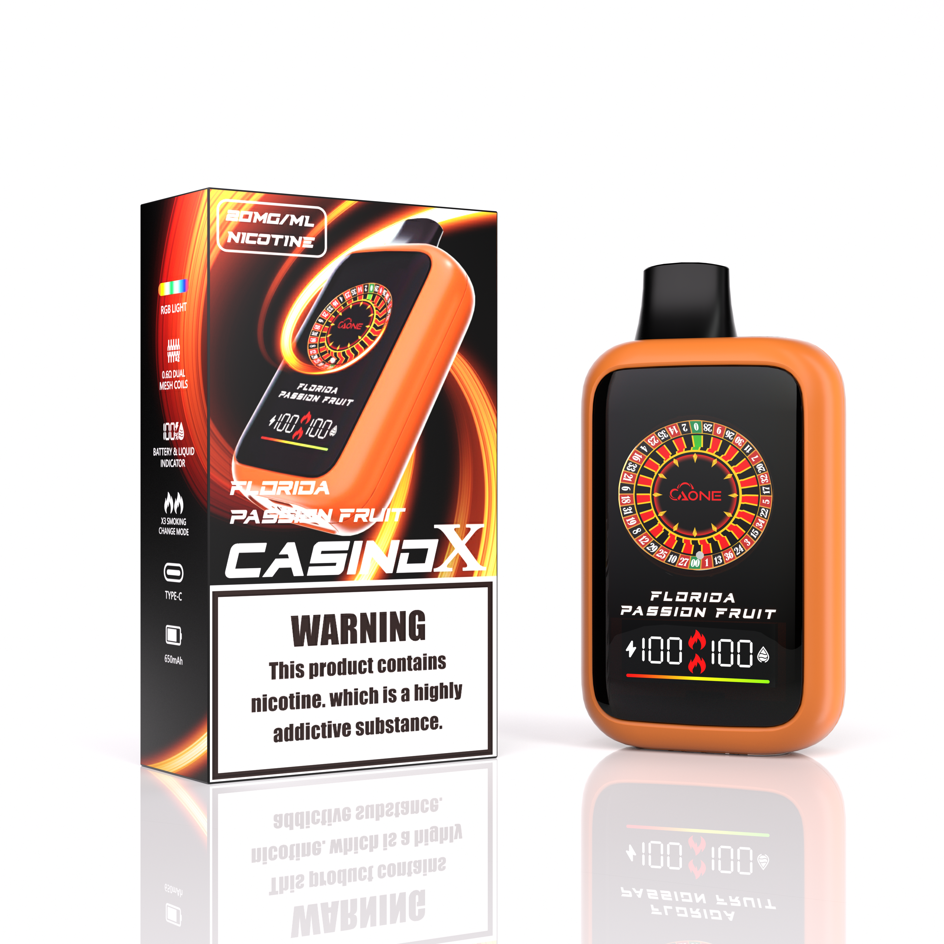 AONE VAPE CasinoX 16000口一次性電子煙 高容量持久續航雙倉口味切換 產品圖片 2 AONE VAPE CasinoX 16000口一次性電子煙 高容量持久續航雙倉口味切換 產品圖片 2
